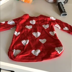BabyGap Heart Sweater Dress/Tunic